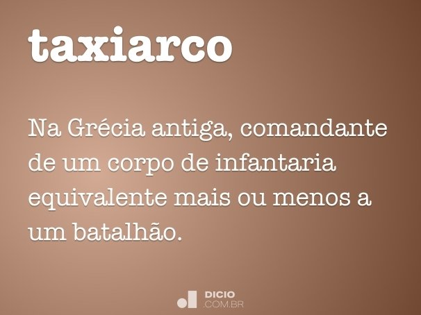 taxiarco