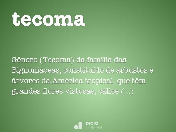 tecoma