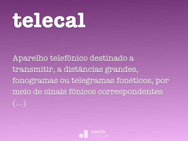 telecal