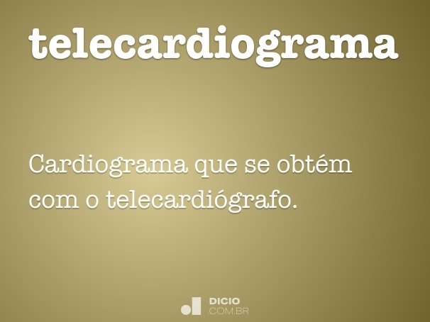 telecardiograma