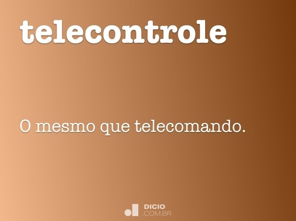 telecontrole