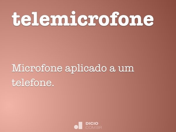 telemicrofone
