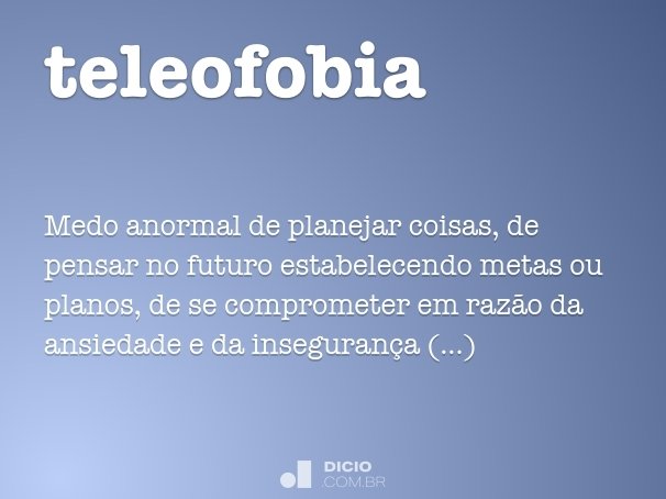 teleofobia