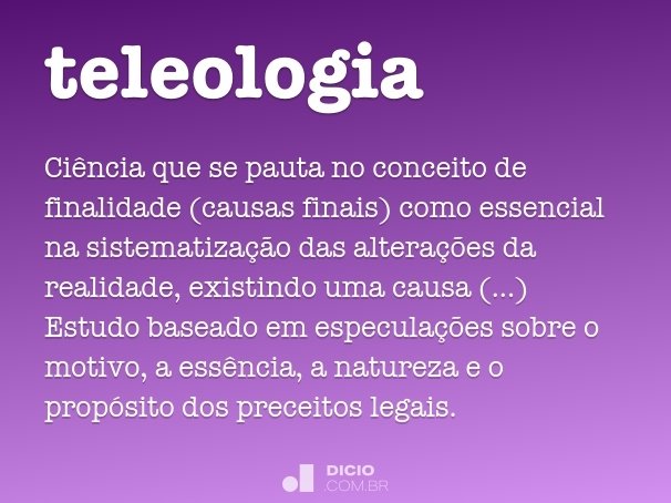 teleologia