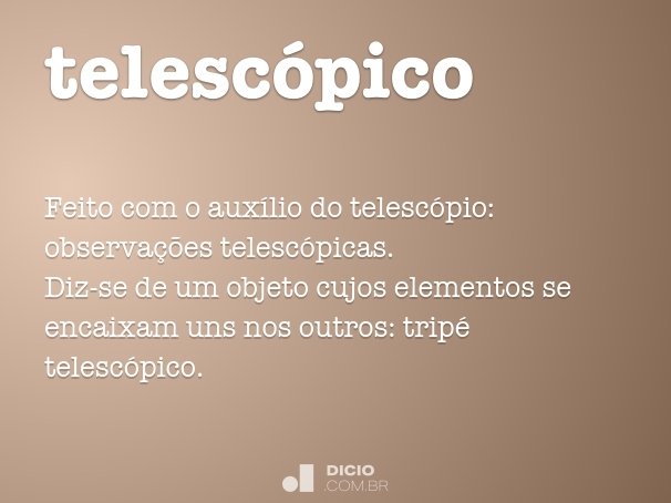 telescópico