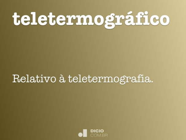 teletermográfico