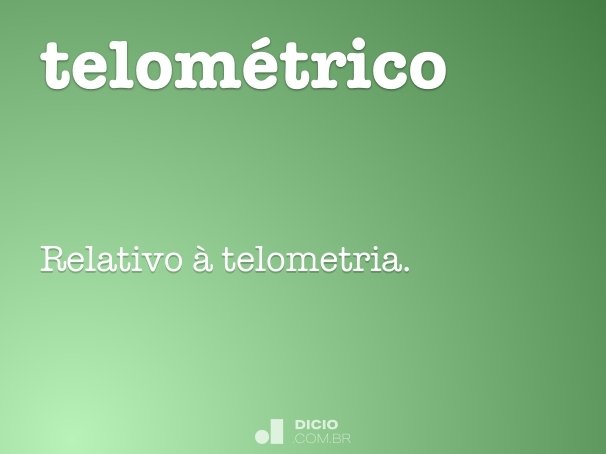 telométrico