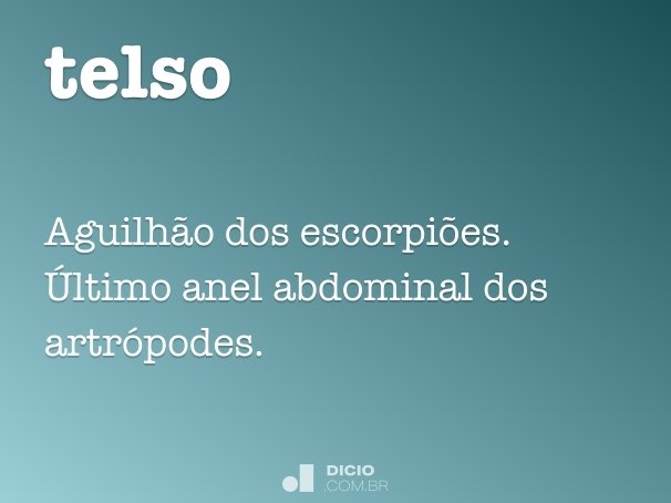 telso