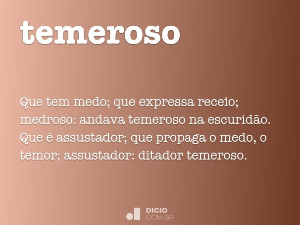 temeroso