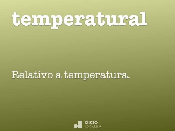 temperatural