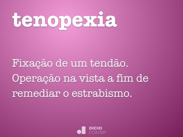 tenopexia