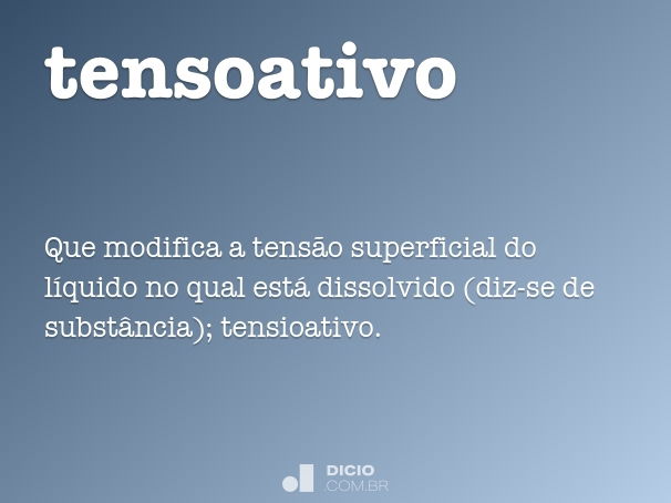 tensoativo