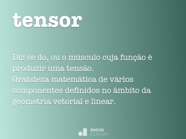 tensor