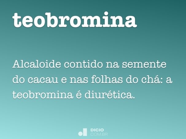 teobromina