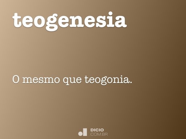 teogenesia