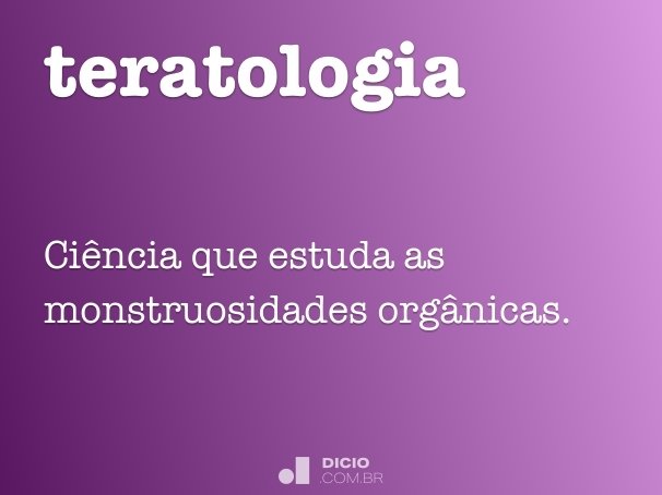 teratologia