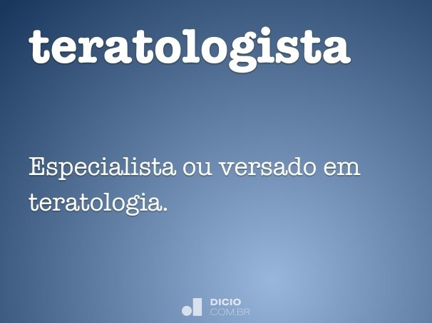 teratologista
