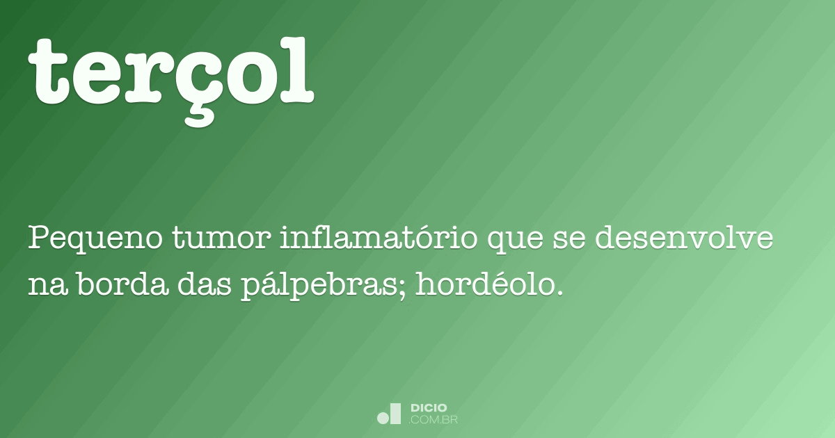 Terçol - Dicio, Dicionário Online de Português