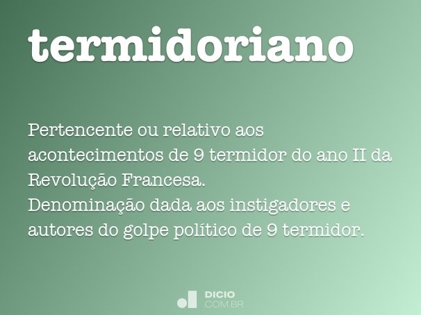 termidoriano
