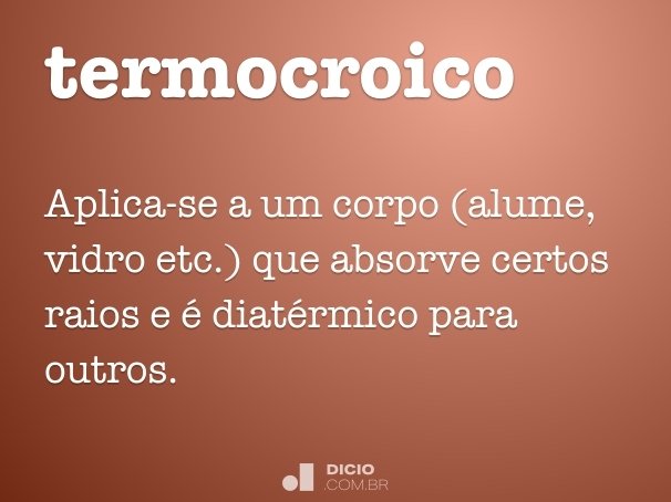 termocroico