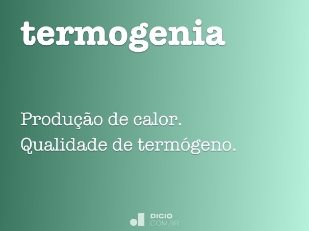 termogenia