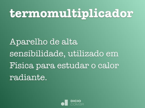 termomultiplicador