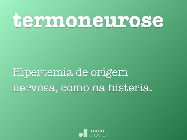 termoneurose