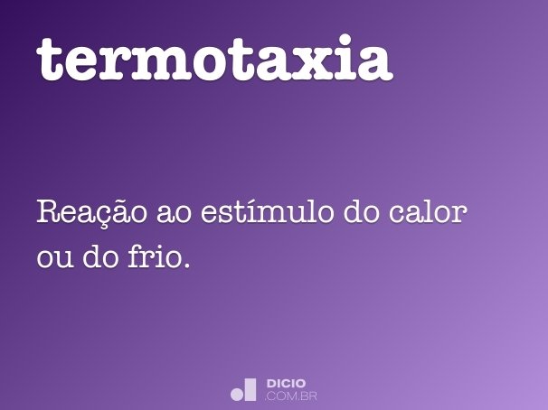 termotaxia