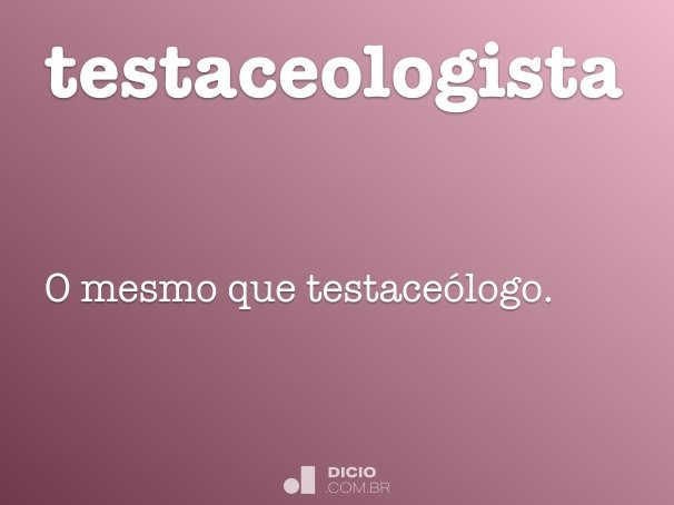 testaceologista