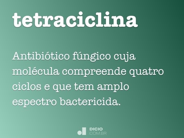 tetraciclina