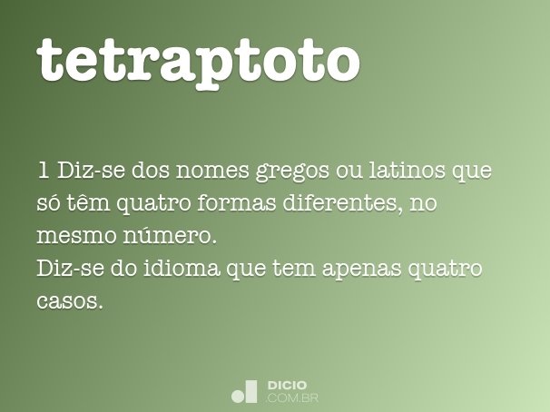 tetraptoto