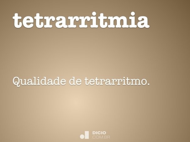 tetrarritmia