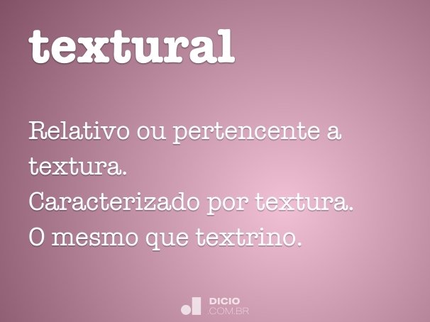 textural