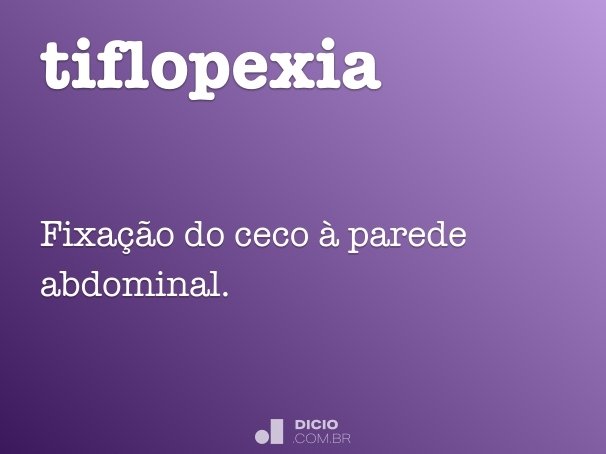 tiflopexia