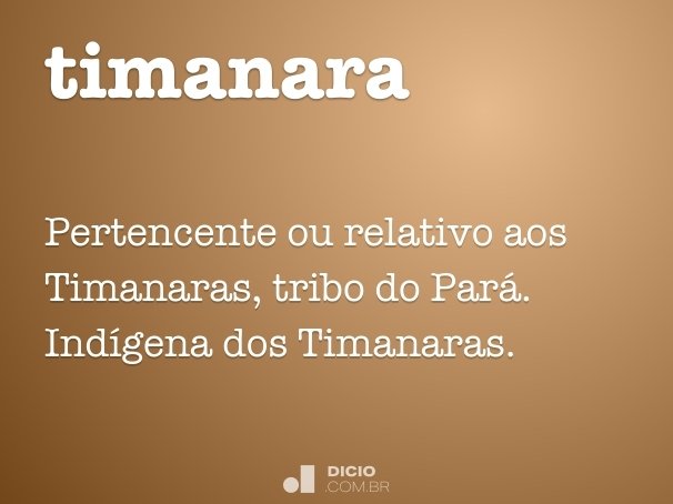 timanara