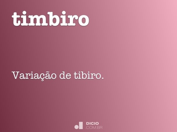 timbiro