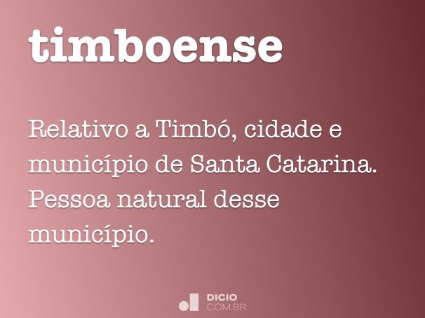 timboense