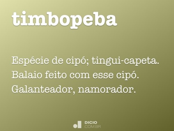 timbopeba