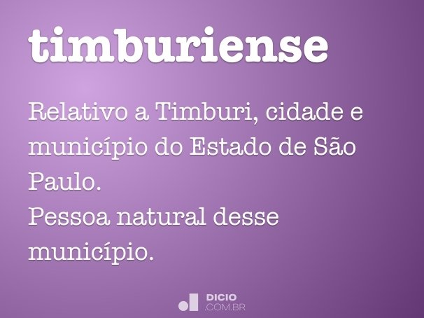 timburiense