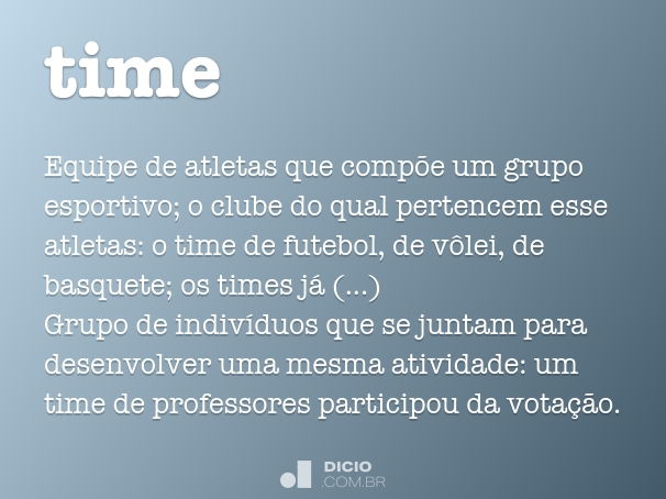 time