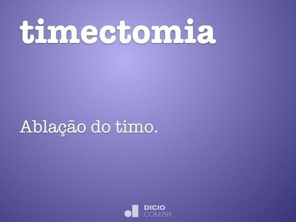 timectomia