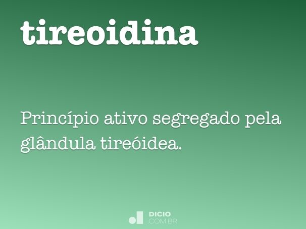 tireoidina