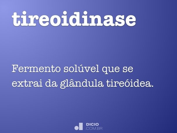 tireoidinase
