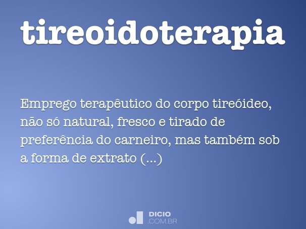 tireoidoterapia