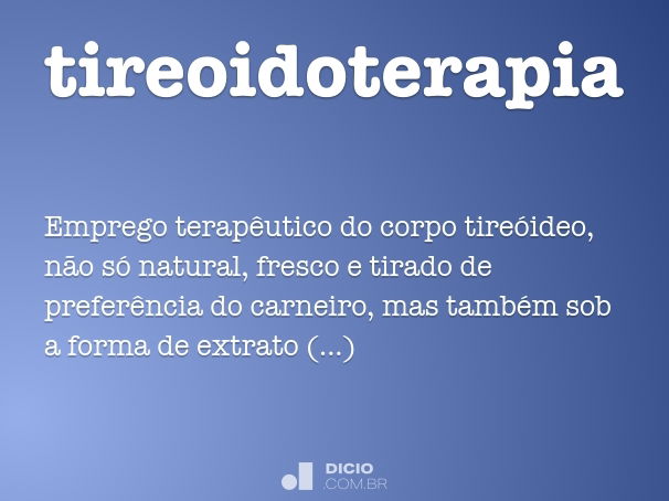 tireoidoterapia