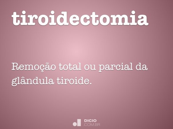 tiroidectomia