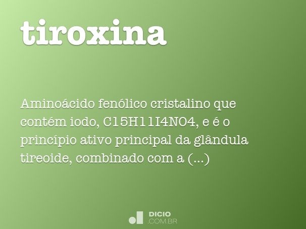 tiroxina