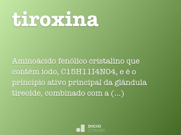 tiroxina