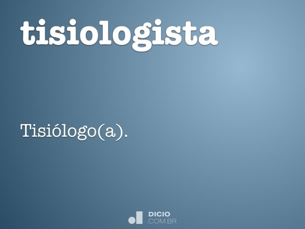 tisiologista