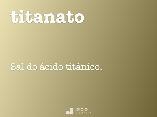 titanato